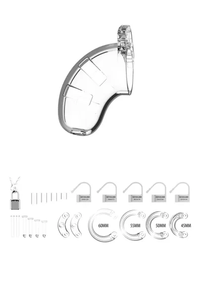 Klec cudnosti ManCage Model 13 s elektrostimulací, 6,5 cm - obrázek 3