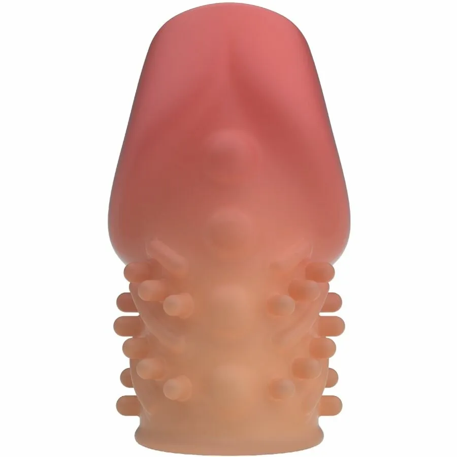 Návlek na penis Pretty Love Matias, tělově růžový - obrázek 4