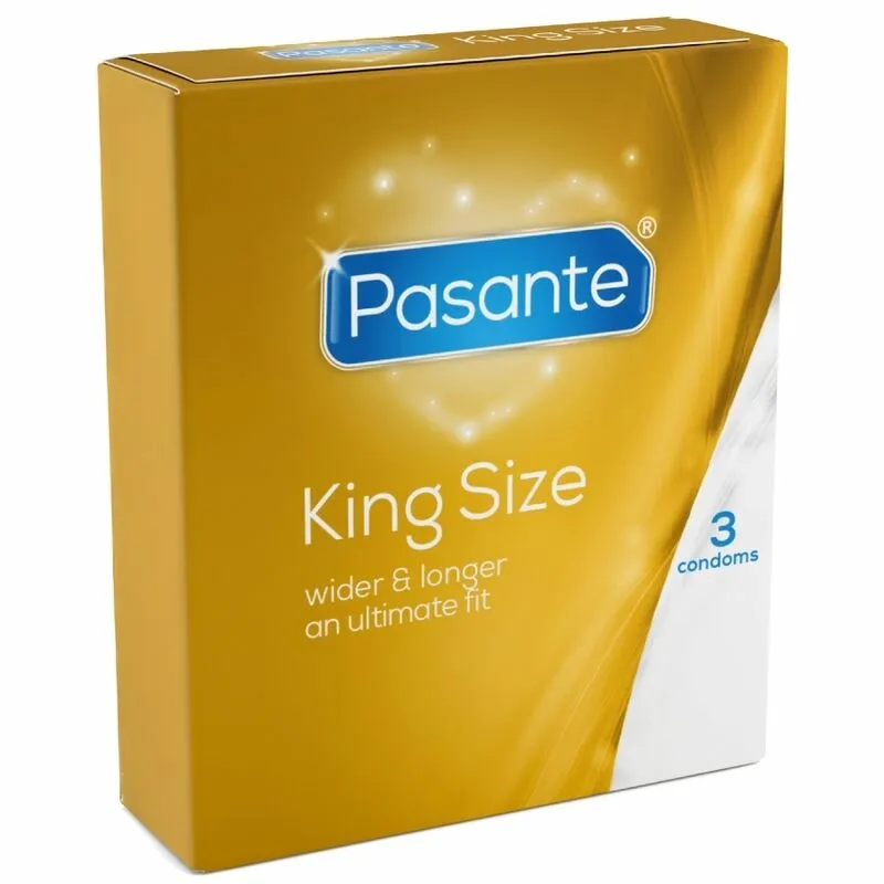 Kondomy Pasante King Size, 3 ks