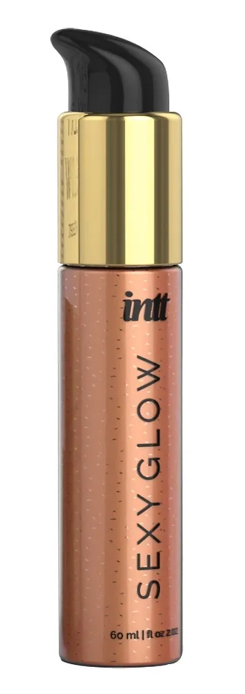 Rozjasňující tělový krém INTT Sexy Glow se zlatými mikroperličkami, 60 ml - obrázek 2