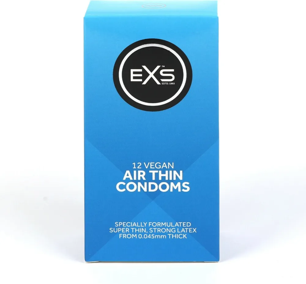 Tenké kondomy EXS Air Thin, 56 mm, 12 ks