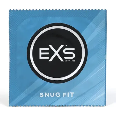 Kondomy EXS Snug Fit, užší, 49 mm, 48 ks - obrázek 2