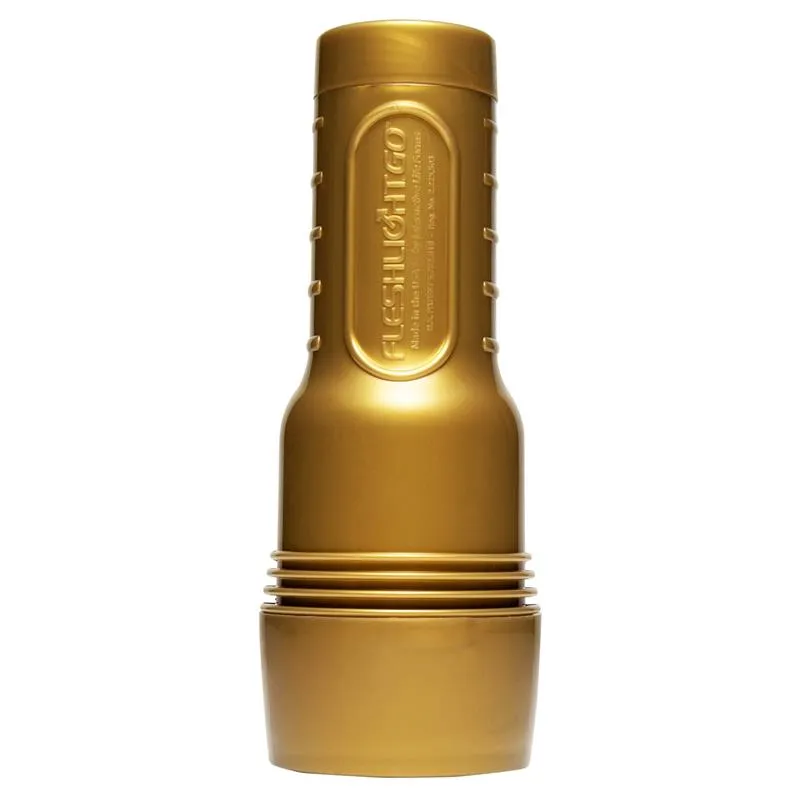 Masturbátor Fleshlight GO Stamina Training Unit, zlaté pouzdro, 17,8 cm - obrázek 5