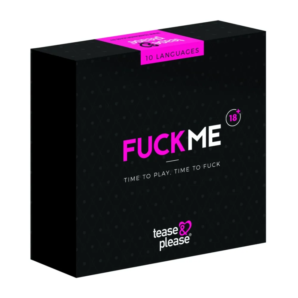 Erotická hra pro páry Tease & Please XXX-ME s doplňky a kartami poloh