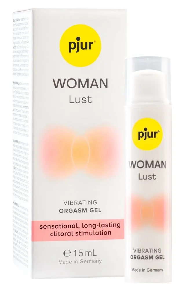 Stimulační gel na klitoris pjur Woman Lust, na vodní bázi, 15 ml