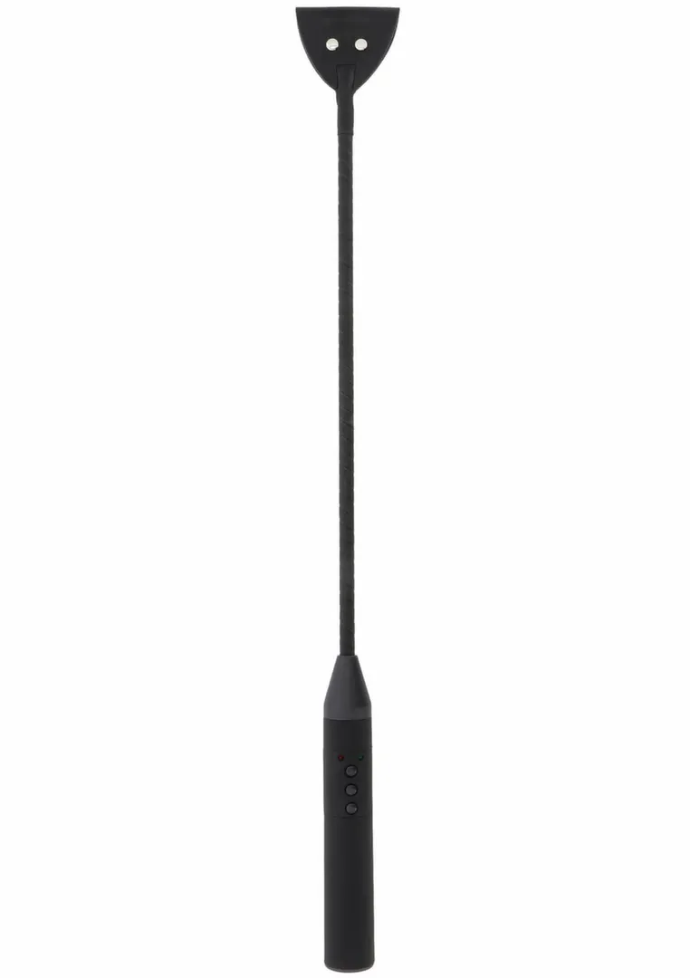 Jezdecký bičík s elektrostimulací Hidden Desire Electro Shock Riding Crop, nabíjecí, černý - obrázek 4