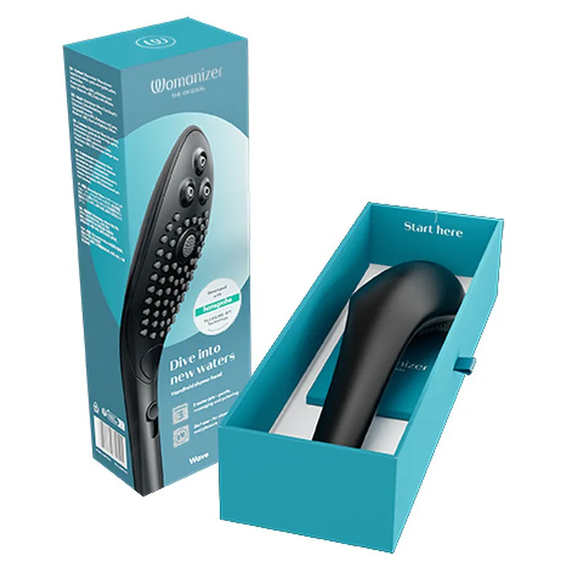 Sprchová hlavice se stimulací klitorisu Womanizer Wave, černá - obrázek 13