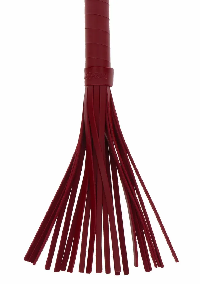 Malé důtky TABOOM Small Whip, Bondage in Luxury, umělá kůže, černé - obrázek 4