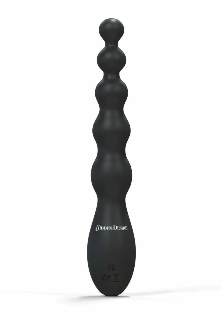 Anální vibrátor s kuličkami Hidden Desire Extreme Beaded Anal Power Vibrator, černý - obrázek 7
