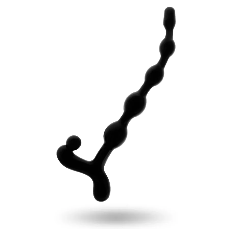 Anální kuličky Addicted Toys, 22 cm, černé - obrázek 3