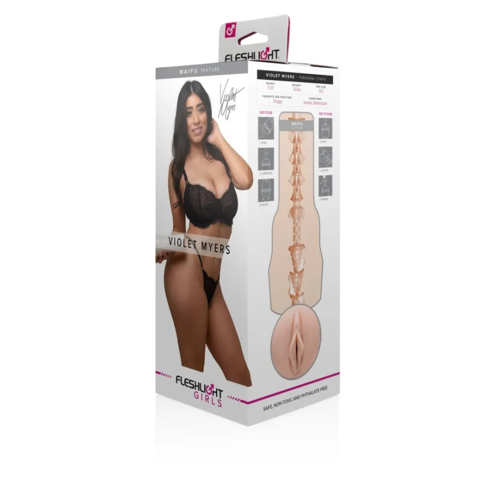 Masturbátor Fleshlight Girls Violet Myers Waifu, Exclusive Edition - obrázek 6