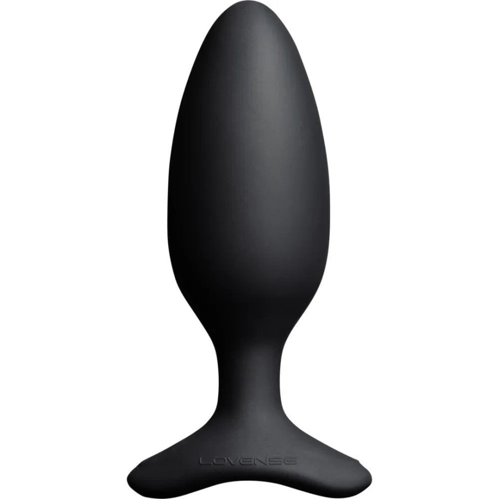 Vibrační anální kolík Lovense Hush 2 M ovládaný aplikací, 45 mm, silikon, černý