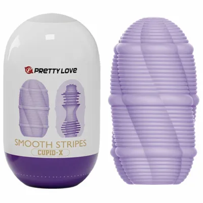 Masturbační vajíčko Pretty Love Cupid Smooth Stripes