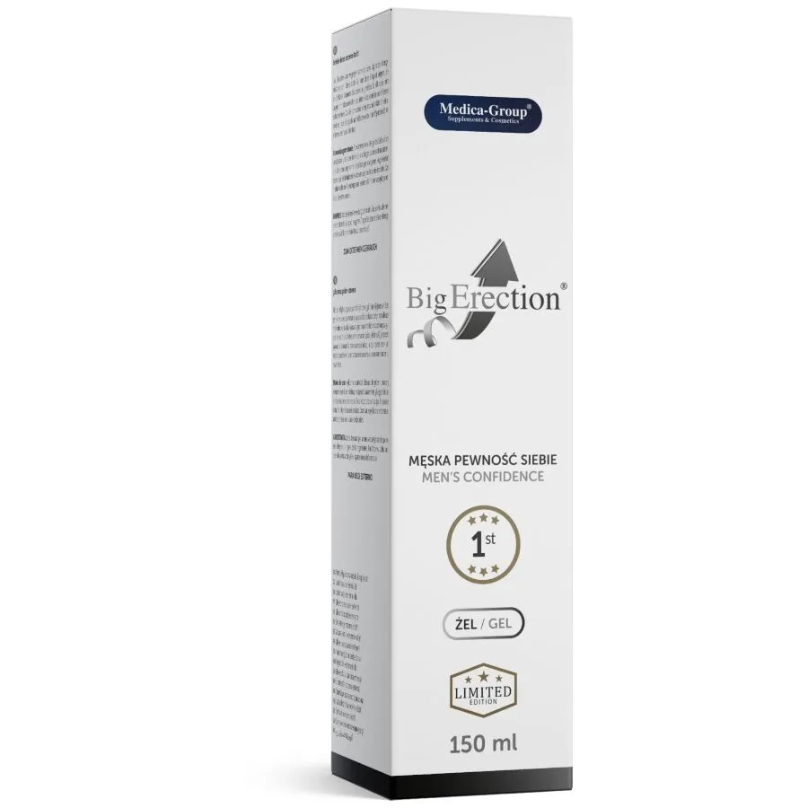Intimní gel pro muže Medica-Group BigErection, 150 ml - obrázek 3