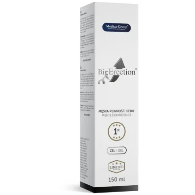 Intimní gel pro muže Medica-Group BigErection, 150 ml - obrázek 3