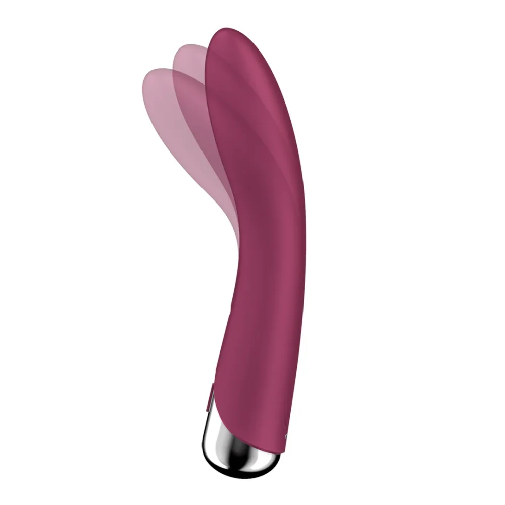 Rotační vibrátor na bod G Satisfyer Spinning Vibe 1, červený - obrázek 7