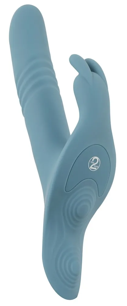Strap-on s rabbit vibrátorem You2Toys Your Strap-On, přirážení, dálkové ovládání - obrázek 6